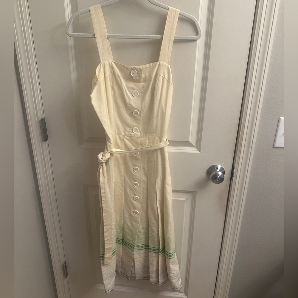 Vintage Claude Michel Creations de Paris Button-Down Dress